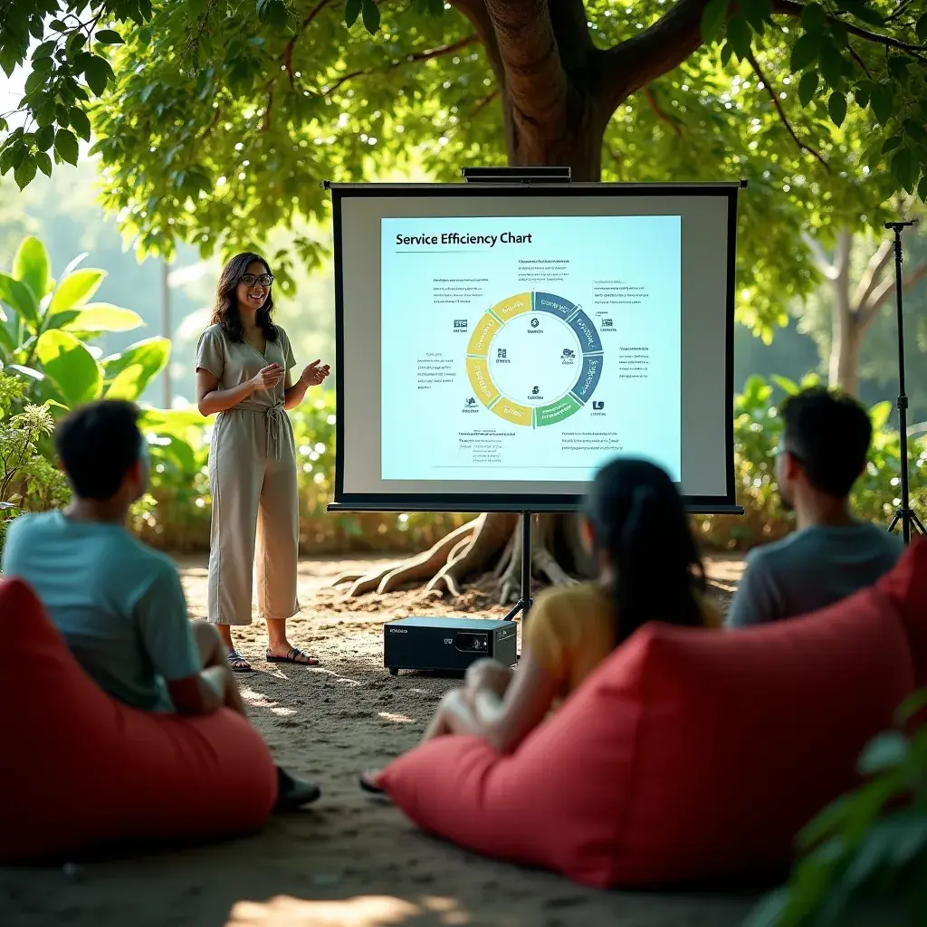 Supporting visual content